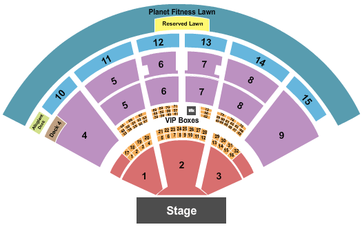 Truliant Amphitheater Kid Rock Seating Chart